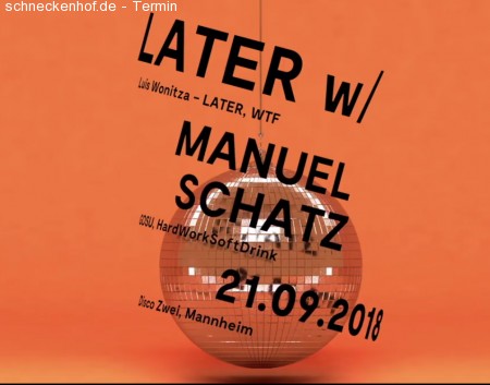 Later Werbeplakat