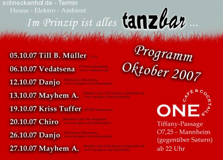 tanzbar Werbeplakat