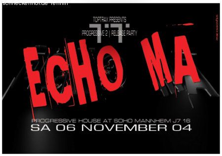 Echo MA Werbeplakat