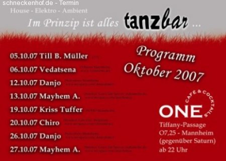 tanzbar Werbeplakat
