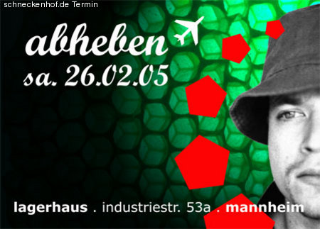 Abheben Werbeplakat
