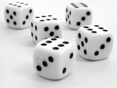 games of dice Werbeplakat