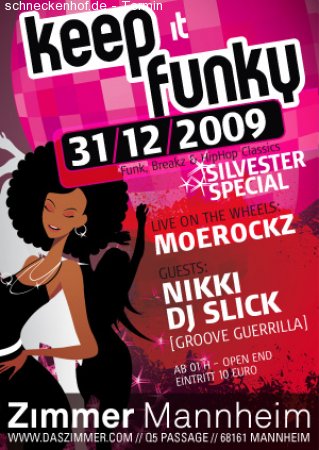 Keep it funky Special Werbeplakat
