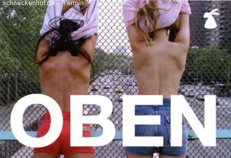 Oben Werbeplakat