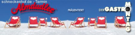 Gastromontag Werbeplakat