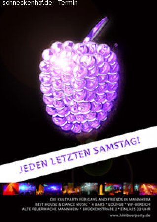 Himbeerparty/ Osterspecial Werbeplakat