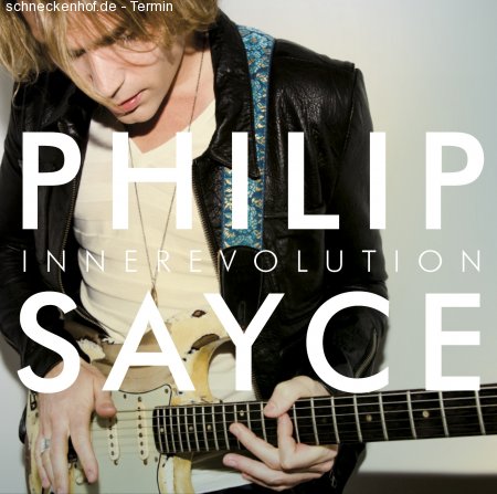 PHILIP SAYCE Spec. Guest: Stefan Schill Werbeplakat