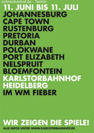 Wm Live - Finale! Werbeplakat