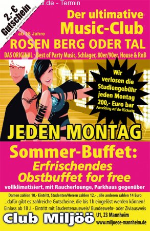 Die ultimative Studentenparty Werbeplakat
