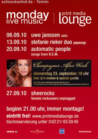 sheerocks Werbeplakat