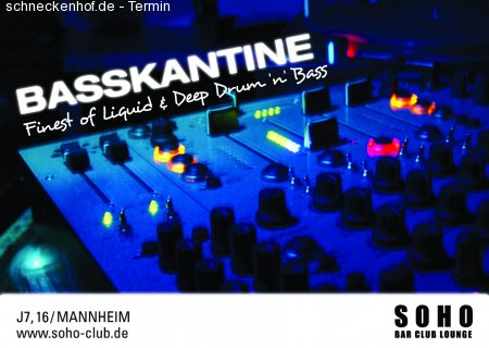 Basskantine Werbeplakat