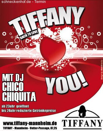 Tiffany Loves You Werbeplakat