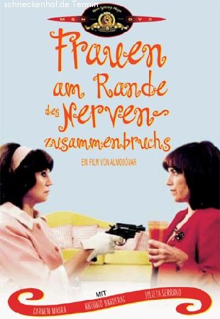 Frauen am Rande des Nervenzusammenbruchs Werbeplakat