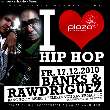 I love Hip Hop Werbeplakat
