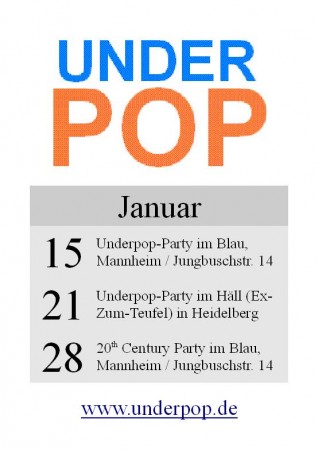 20th Century Party Werbeplakat