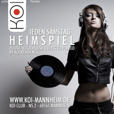 Heimspiel - DJ Gil Werbeplakat
