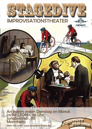 1. Mannheimer Improslam Werbeplakat