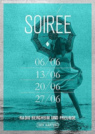Soirée Werbeplakat