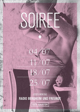 Soirée Werbeplakat