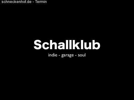 Neu! Schallklub Werbeplakat