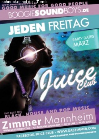 Juice Club - Chocolate City Werbeplakat