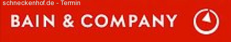 Vortrag: Bain & Company Werbeplakat