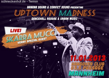Dancehall of Fame Skarra Mucci Werbeplakat