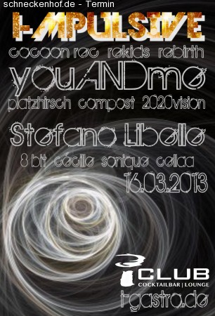 I-mpulsive mit u.a. youANDme Werbeplakat