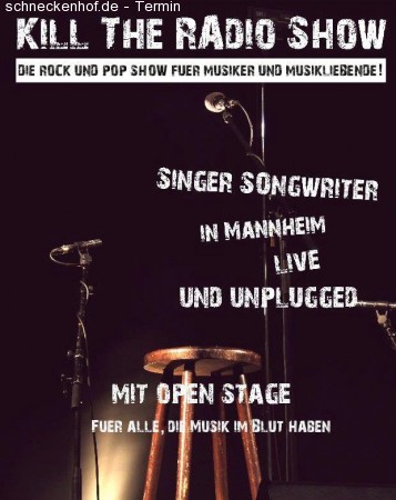 Kill The Radio Show Werbeplakat