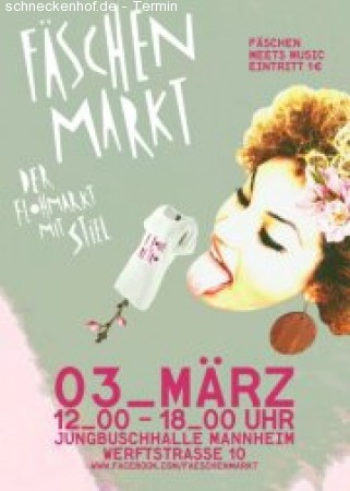 Verschoben!!! Fäschen Markt Werbeplakat