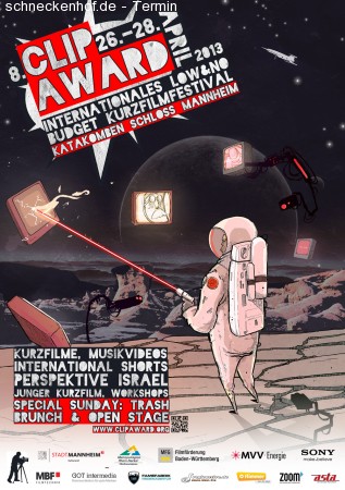 8. ClipAward Werbeplakat