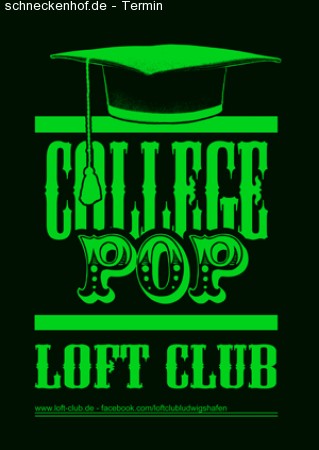 College Pop Werbeplakat