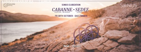 feel: Sonus Clubedition with Cabanne Werbeplakat